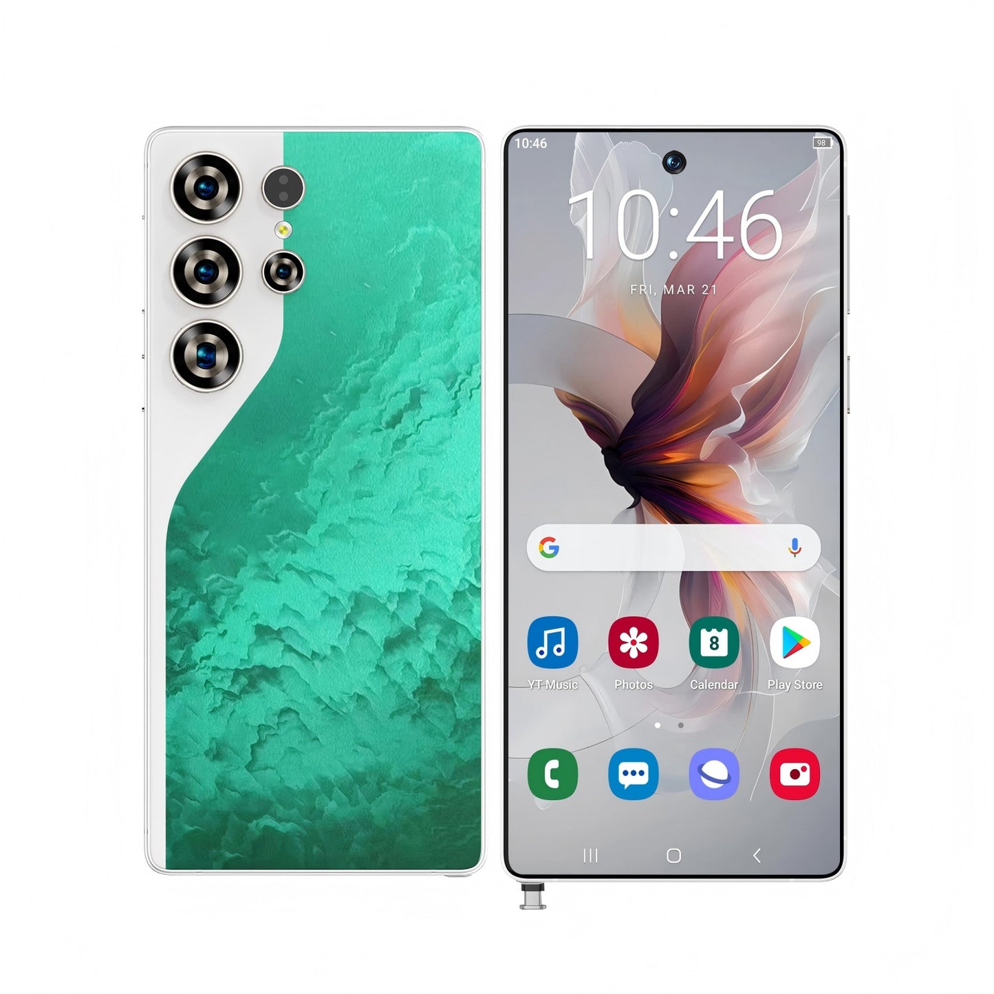 C26 Ultra 5G Unlocked Smartphone | 8GB RAM 256GB | Android 15 | Built-in Stylus