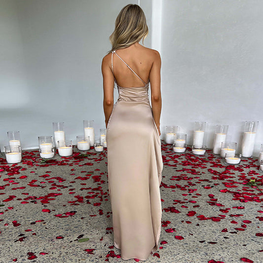 OneShoulder Glam
