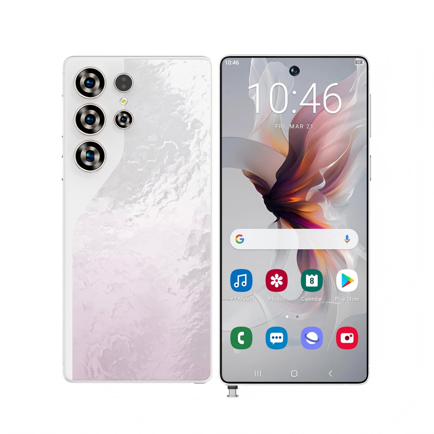 C26 Ultra 5G Unlocked Smartphone | 8GB RAM 256GB | Android 15 | Built-in Stylus