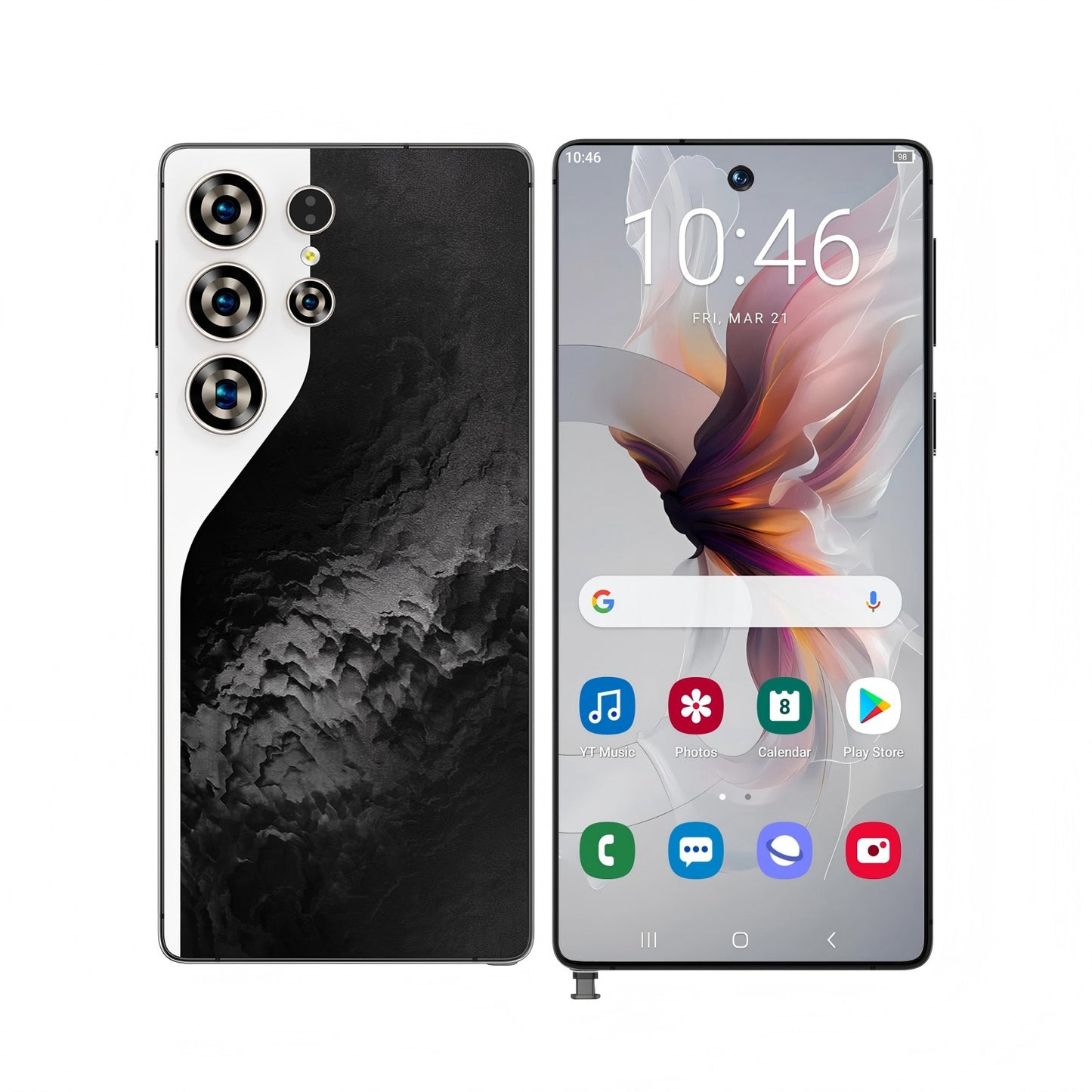 C26 Ultra 5G Unlocked Smartphone | 8GB RAM 256GB | Android 15 | Built-in Stylus