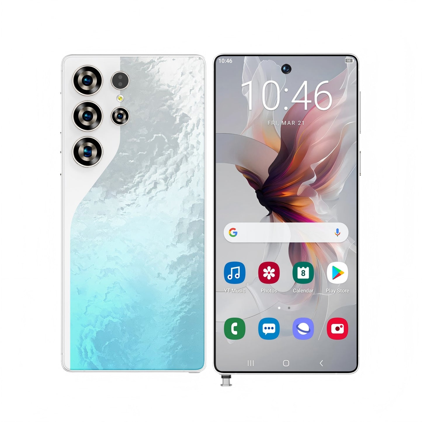 C26 Ultra 5G Unlocked Smartphone | 8GB RAM 256GB | Android 15 | Built-in Stylus